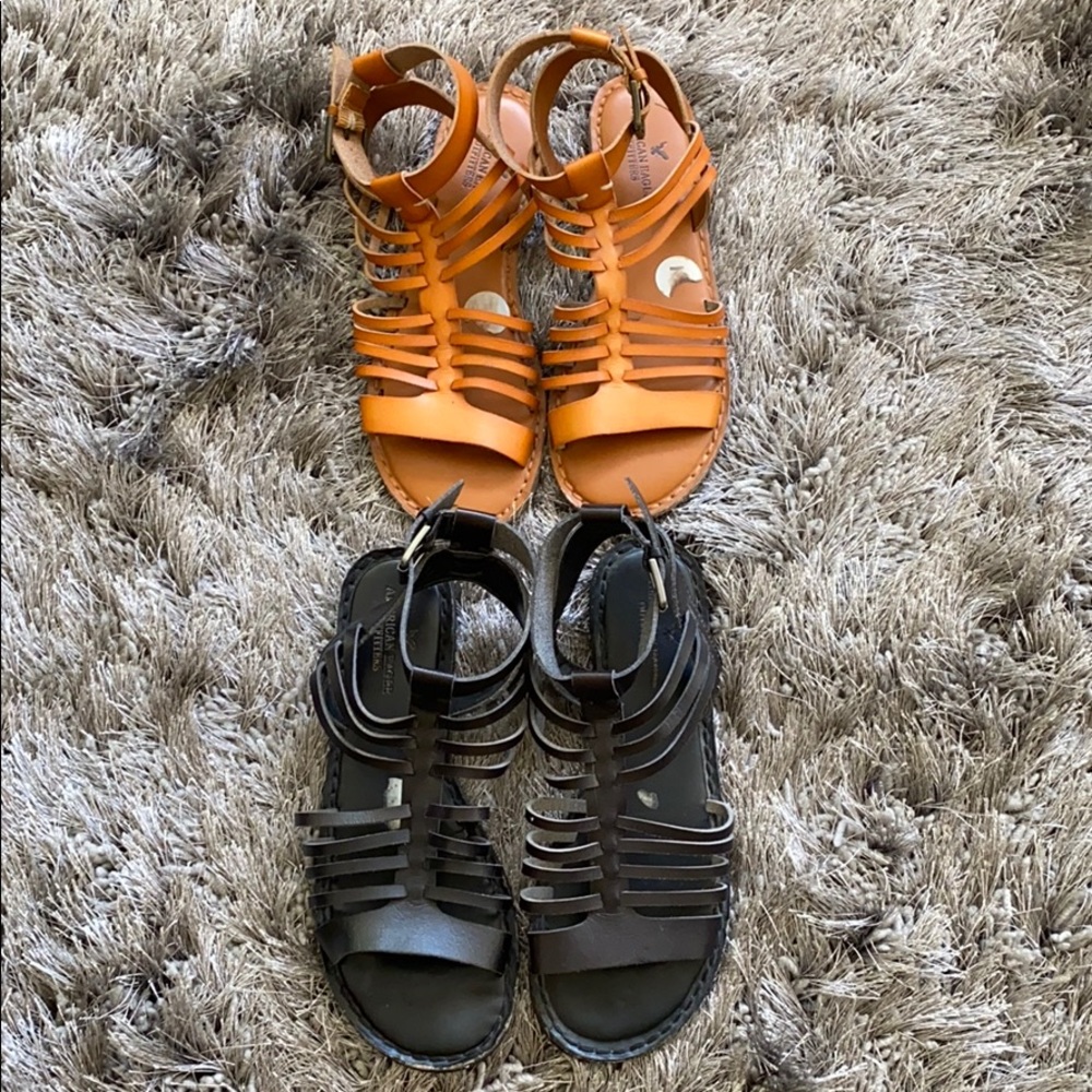 American Eagle Outfitters sandals shoes bundle